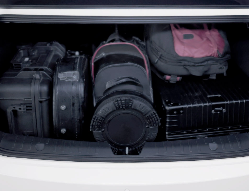 Large Trunk Storage Area